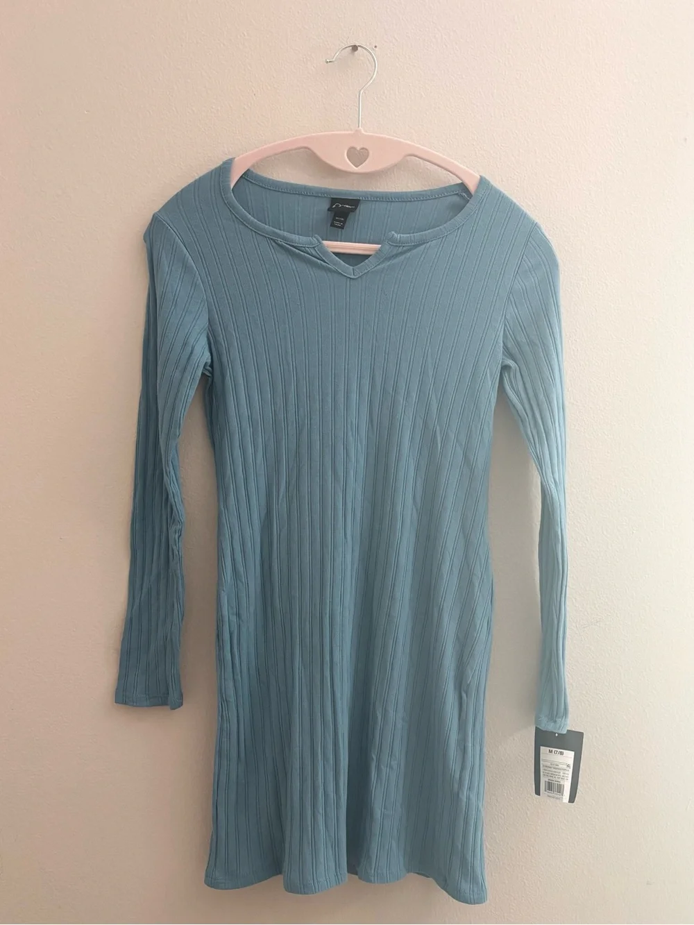 5/$25 🩷 NWT Art Class Turquoise Ribbed Girls' Long Sleeve
